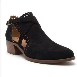 Black Ragar Ankle Booties
